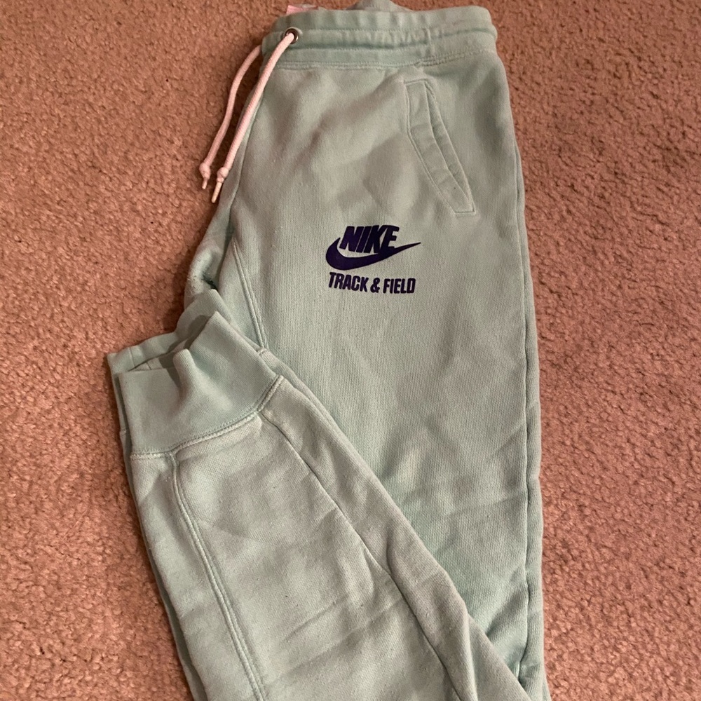Teal joggers